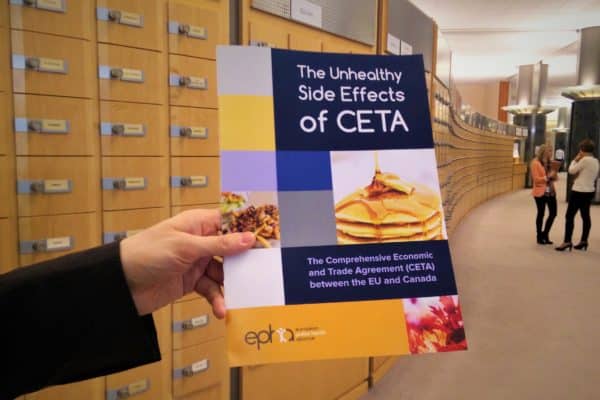 CETA booklet unhealthy side effects of ceta european parliament envi vote campaign ceta health