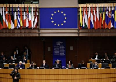 plenary,room,of,the,european,parliament,in,brussels,,belgium,in